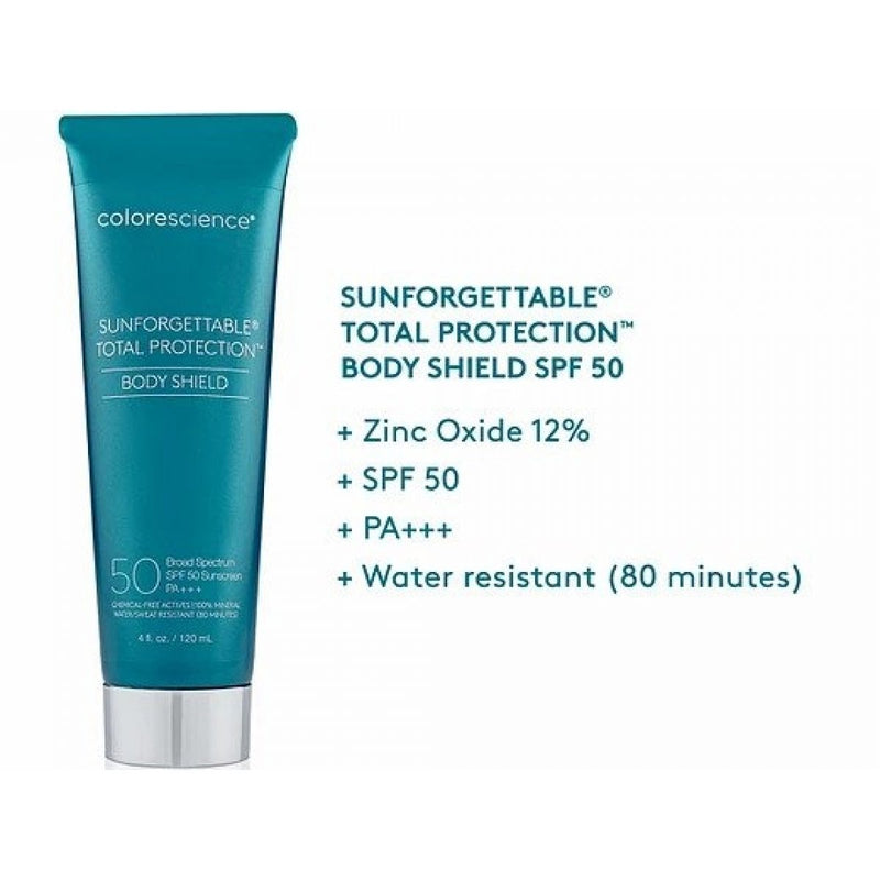 Protectie solara corp SPF50 - SUNFORGETTABLE TOTAL PROTECTION BODY SHIELD - 120ml