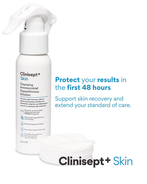 Spray calmant si anti-imperfectiuni cu acid hipocloros - Clinisept+ Sk ...