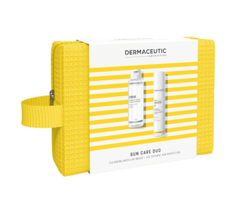 Kit protectie solara SPF50 Sun Ceutic + apa micelara Oxybiome - Sun Care Duo