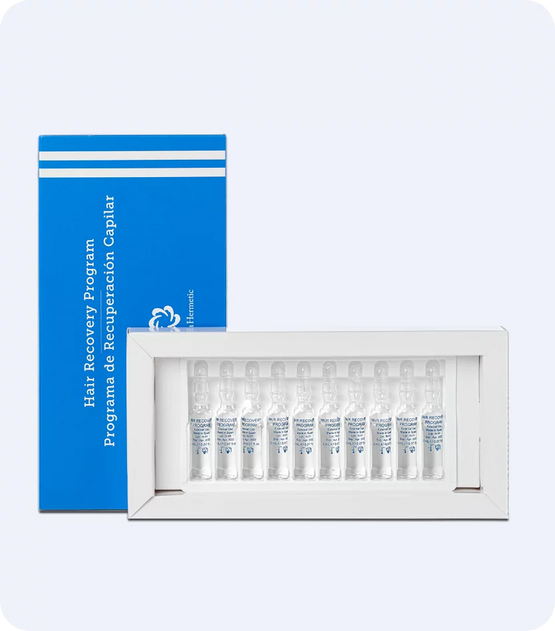Tratament de regenerare a parului - HAIR RECOVERY PROGRAM WITH SP 55 AMPOULES - 10x2ml