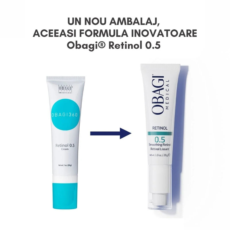 Crema anti-aging cu 0.5% Retinol- Obagi360 Retinol 0,5% - 28gr
