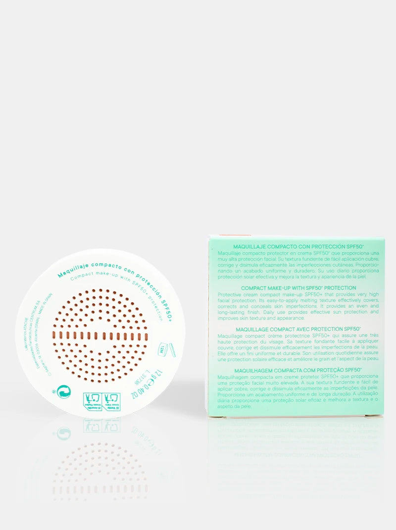 Protectie solara compacta cu culoare - Make Up Anti-Aging Light SPF 50+ - 12g