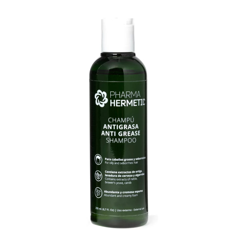 Sampon împotriva parului gras - ANTI GREASE SHAMPOO GREEN REMEDIES - 200ml