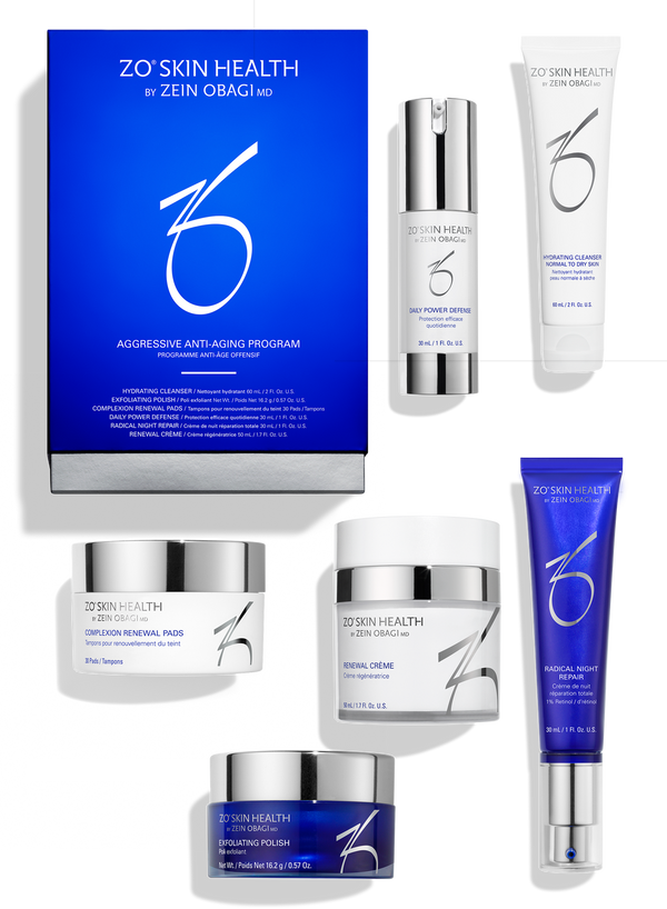 Kit anti-aging semne imbatranire pronuntate - AGGRESSIVE ANTI-AGING PROGRAM KIT