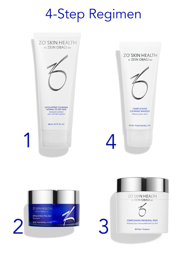 Kit ingrijire ten predispus la acnee - COMPLEXION CLEARING PROGRAM KIT
