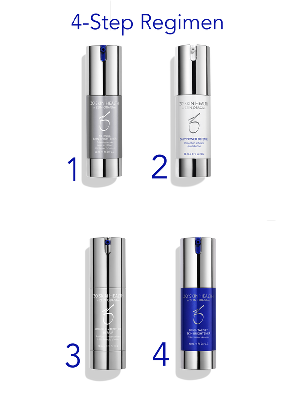 Kit iluminare ten predispus la pete - SKIN BRIGHTENING PROGRAM (WITH RETINOL)