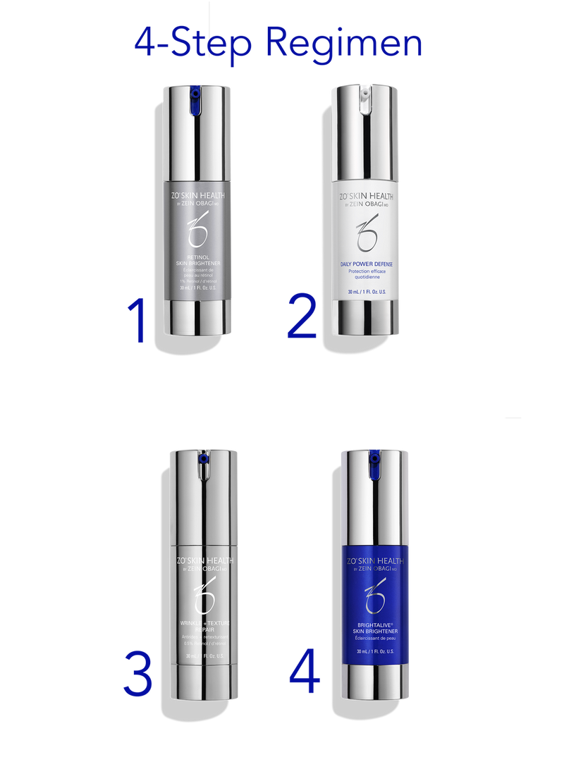 Kit iluminare ten predispus la pete - SKIN BRIGHTENING PROGRAM (WITH RETINOL)