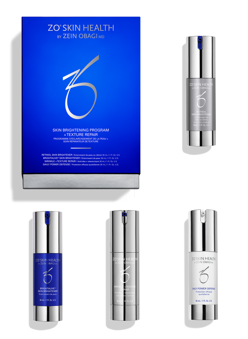 Kit iluminare ten predispus la pete - SKIN BRIGHTENING PROGRAM (WITH RETINOL)