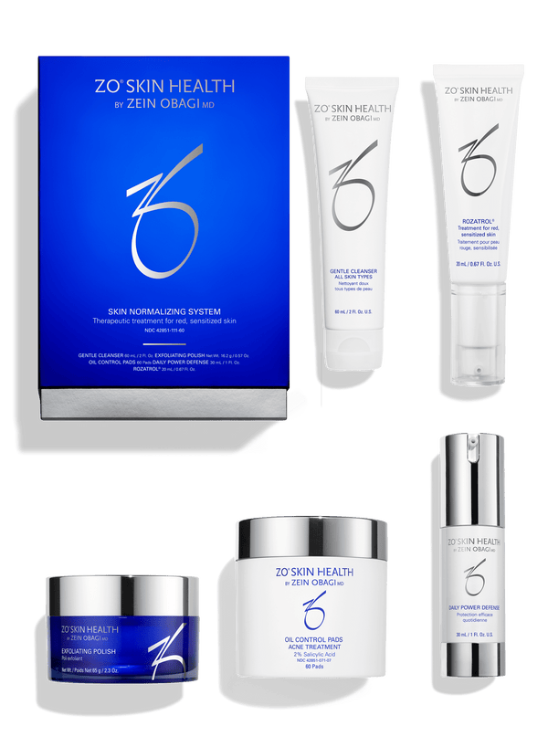 Kit ingrijire ten rosu/sensibil/cu rozacee - Skin Normalizing System