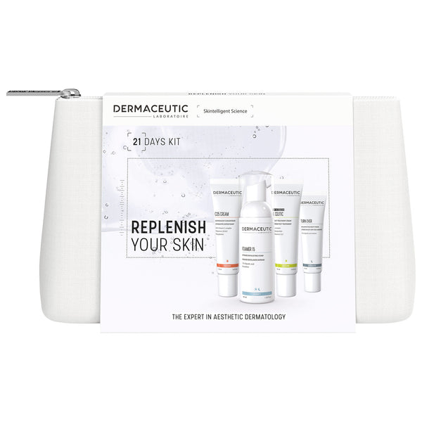 Kit cu efect reparator- 21 Days Kit Replenish Your Skin