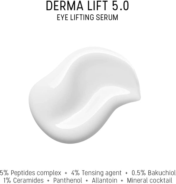 Ser lifting pentru contur ochi cu peptide - Derma Lift 5.0 - 30ml