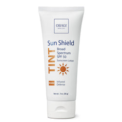 Crema pentru protectie solara cu culoare - SUN SHIELD BROAD SPECTRUM SPF 50 TINT WARM - 85gr
