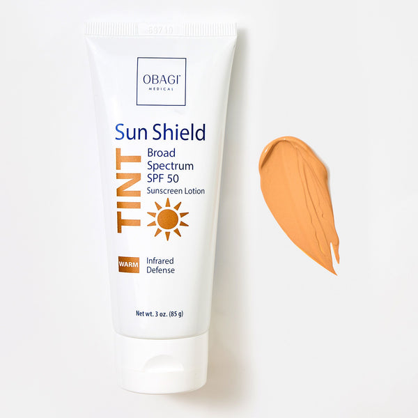 Crema pentru protectie solara cu culoare - SUN SHIELD BROAD SPECTRUM SPF 50 TINT WARM - 85gr